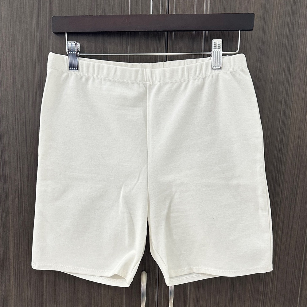 Fashion Nova‎ Ivory Bike Shorts